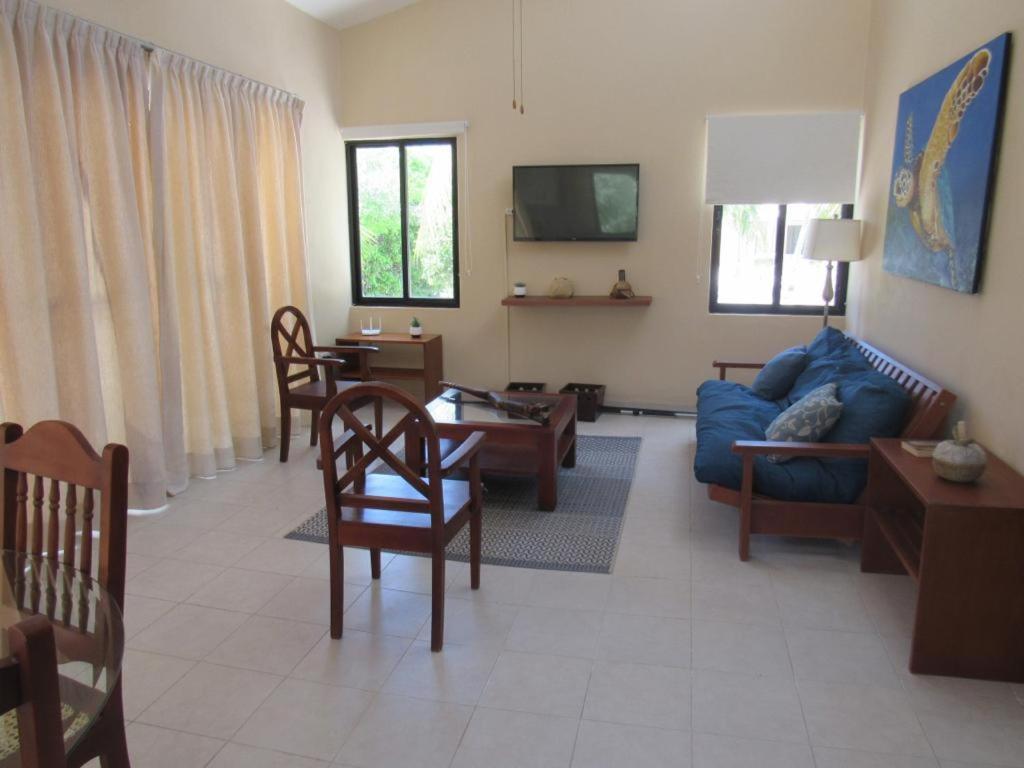 Two Bedroom Beachfront Villa Celestun Ngoại thất bức ảnh